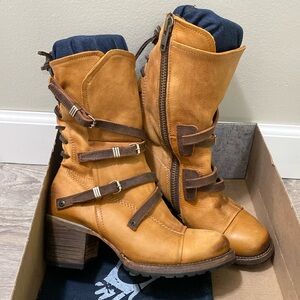 Freebird Cora tan boots
